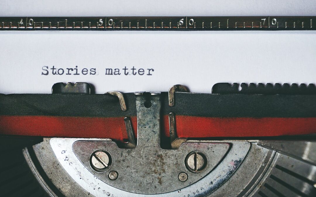 Typewriter - Foreword - stories matter - blog post - Glyph. Literary magazine