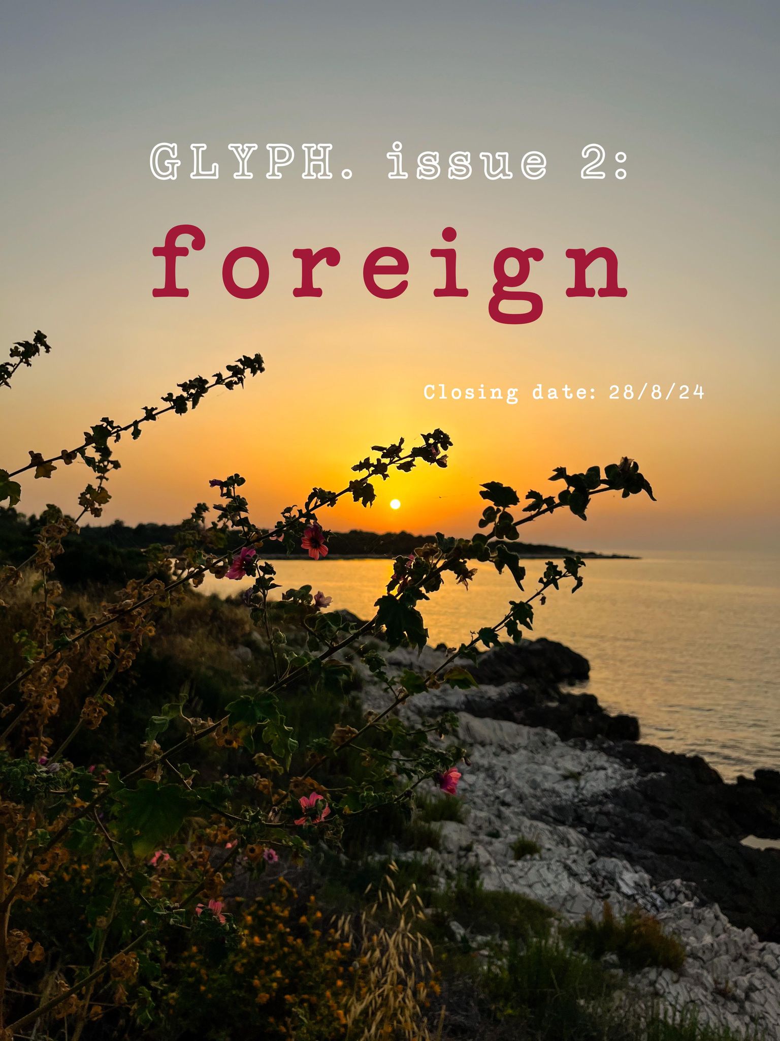 Glyph - issue II: Foreign - cover